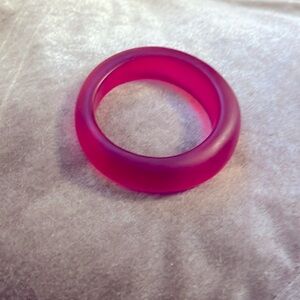 Statement Pink Frosted Bracelet
